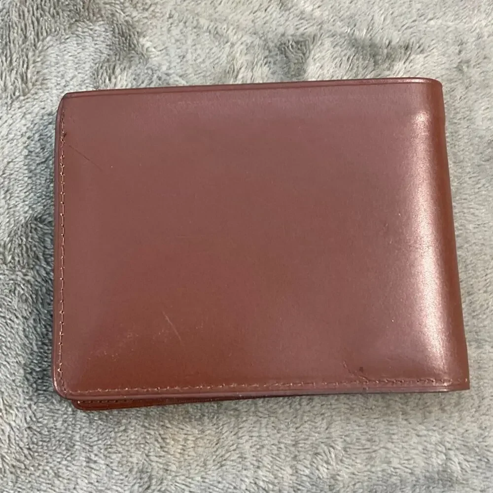 DONE NOS Vintage EK Swing-It Wallet Original Box Inserts Coin Pocket Monogramed